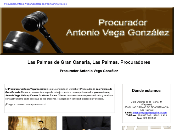 www.procuradorantoniovega.es