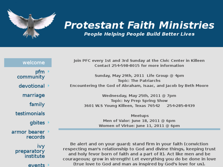 www.protestantfaithministries.org