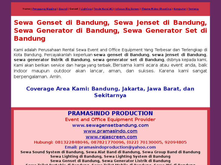 www.sewagensetbandung.com