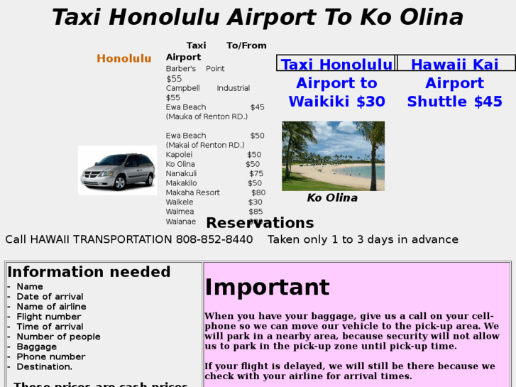 www.taxishuttlehonoluluairporttokoolina.com