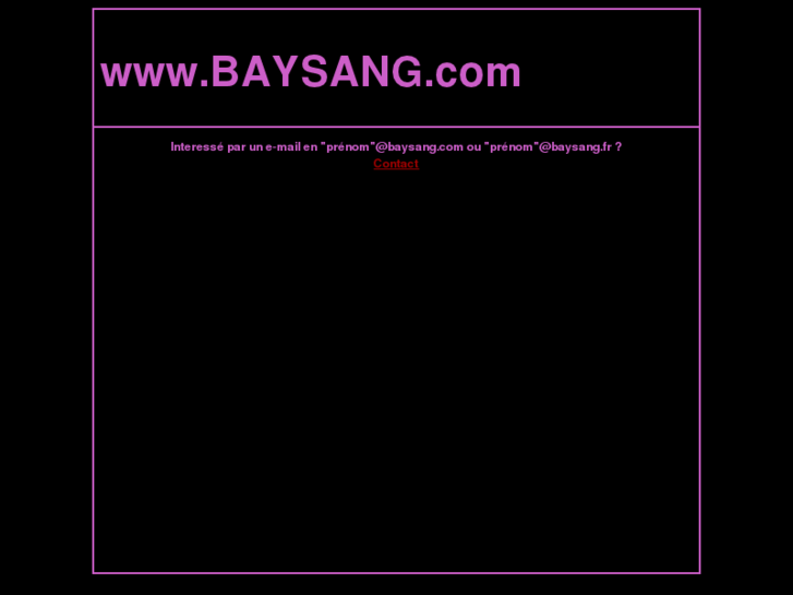 www.baysang.com