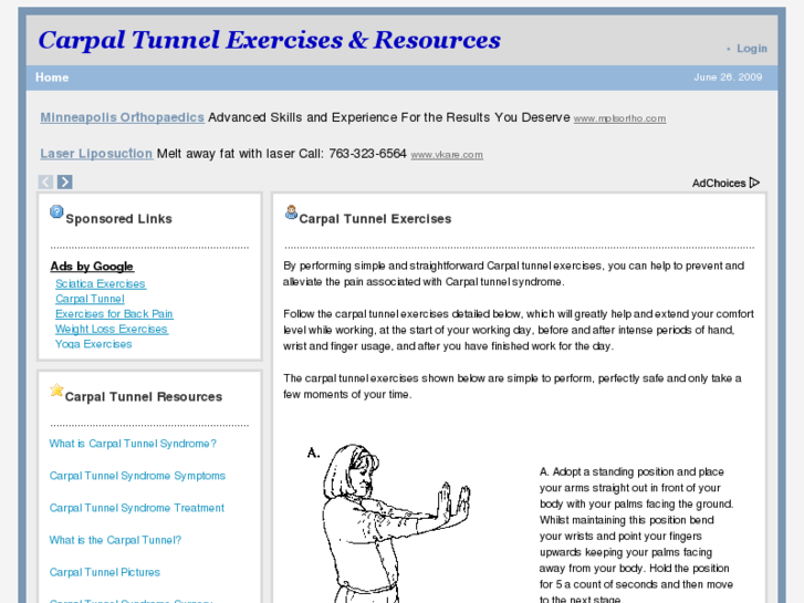www.carpaltunnelexercises.info