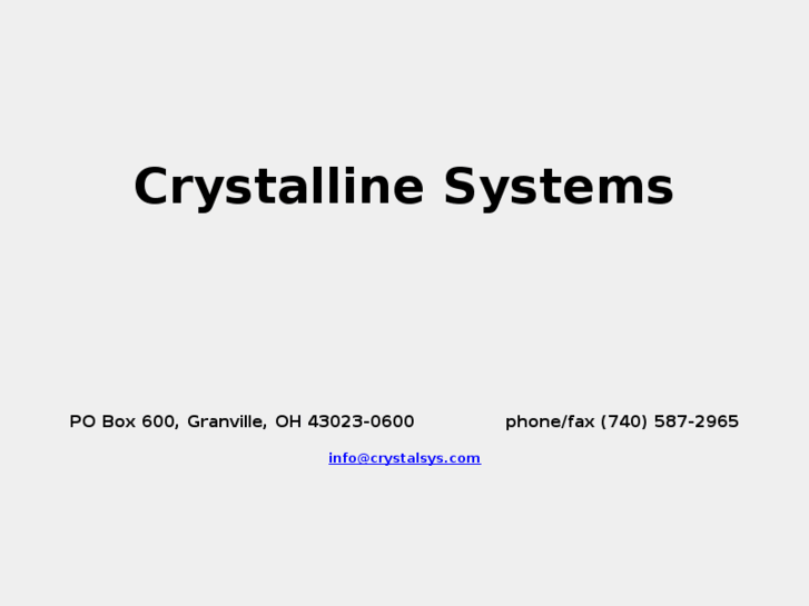 www.crystalsys.com