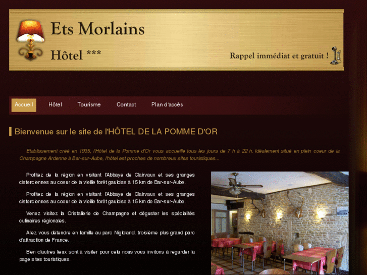 www.hoteldelapommedor.com