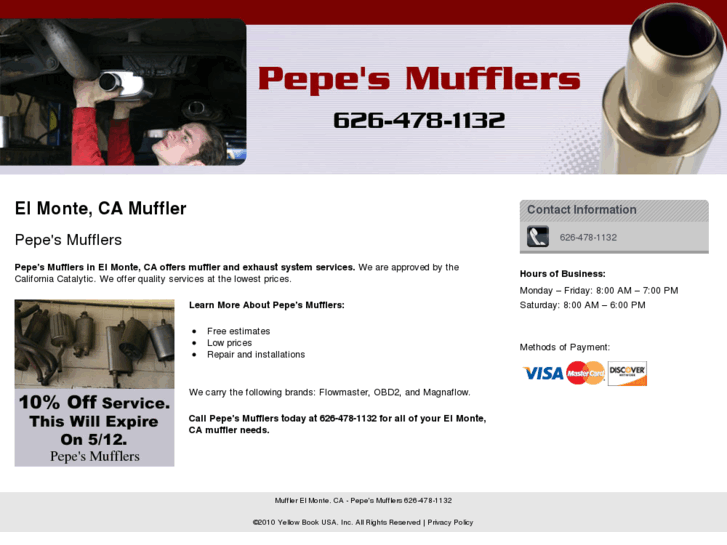 www.pepesmufflers.com