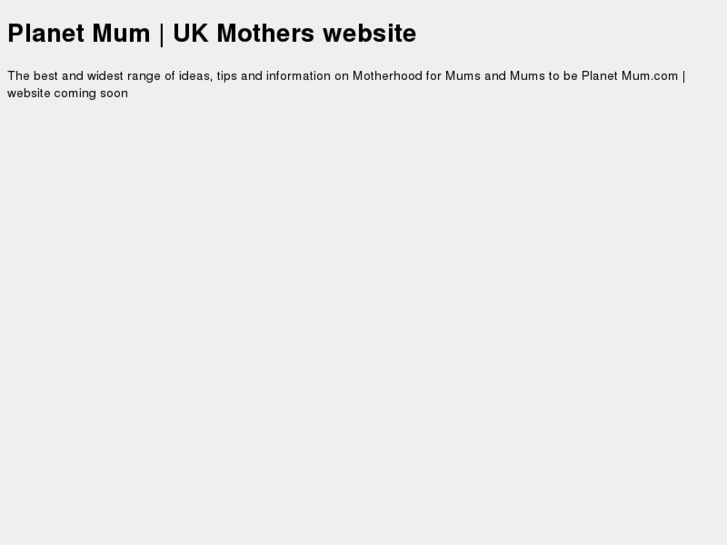 www.planetmum.com