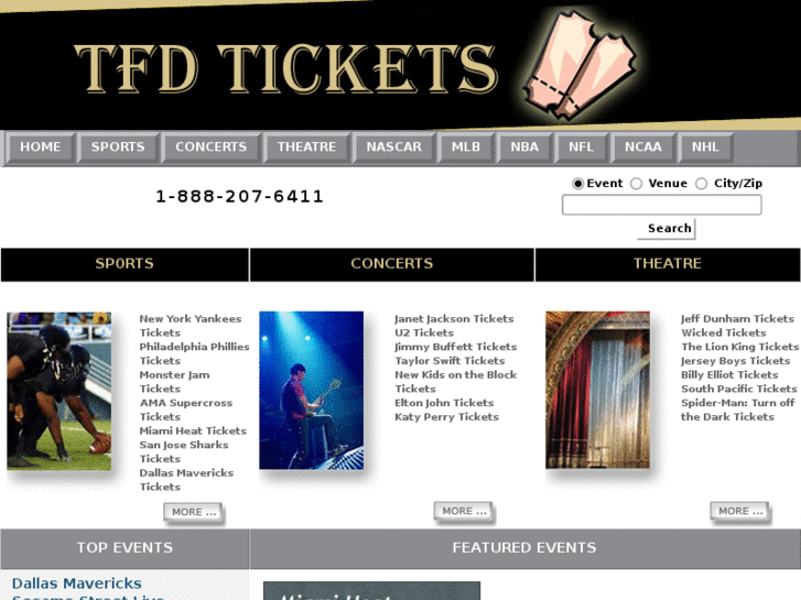 www.tfdtickets.com