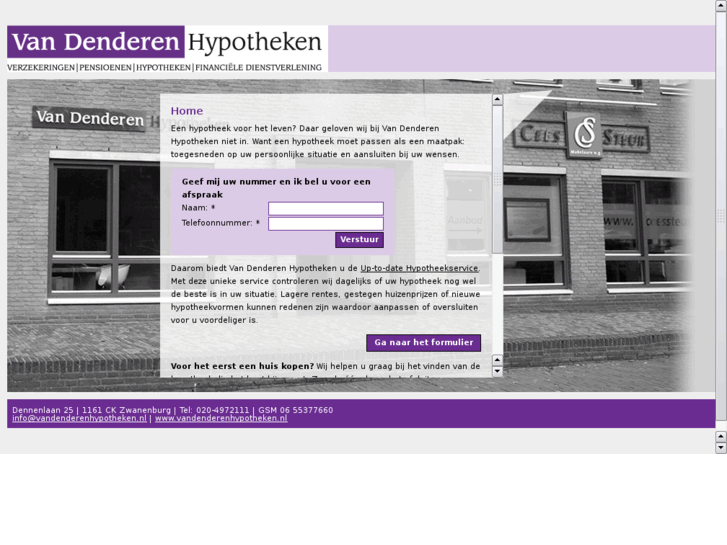 www.vandenderenhypotheken.com