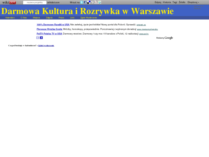 www.warszawagratis.info