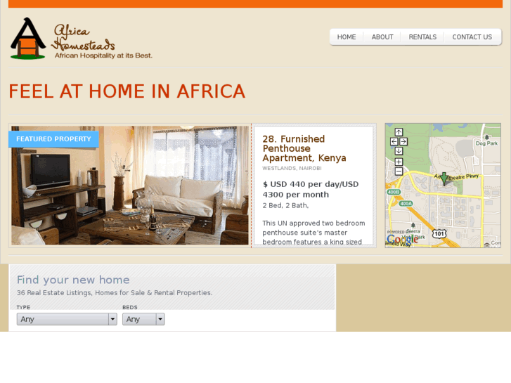 www.africahomesteads.com