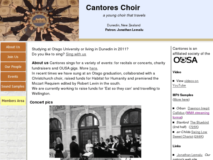 www.cantoreschoir.org