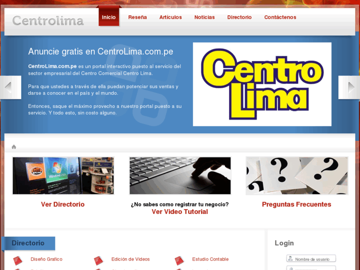 www.centrolima.com.pe