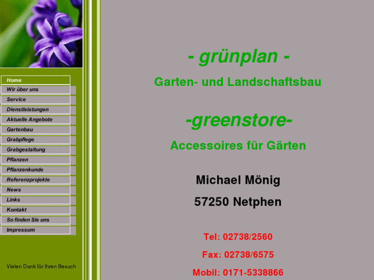 www.gruenplan.net