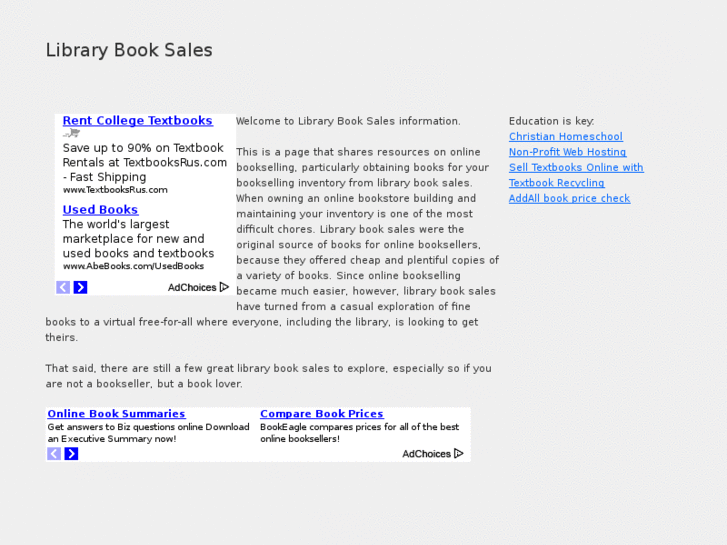 www.librarybooksales.info