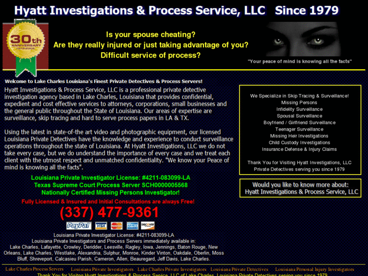 www.louisianaprivatedetectives.com