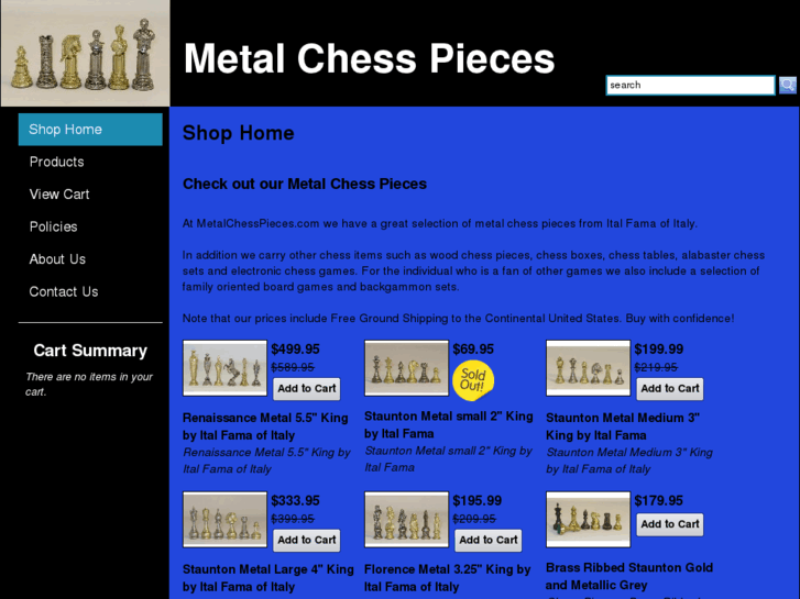 www.metalchesspieces.com