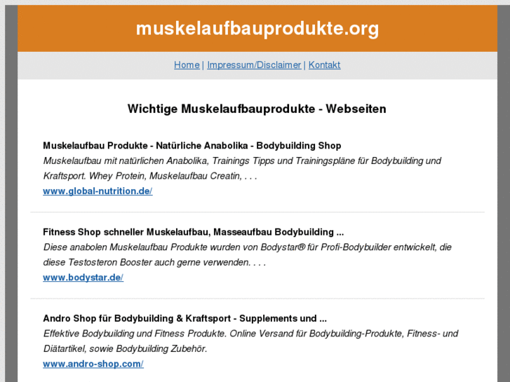 www.muskelaufbauprodukte.org