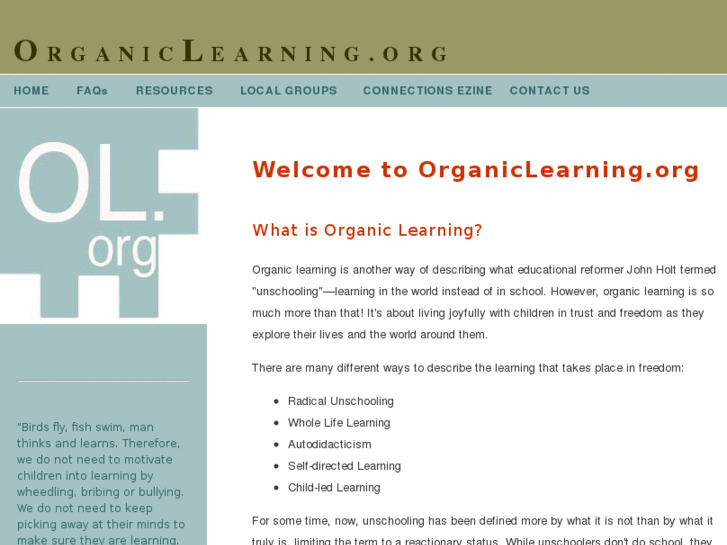 www.organiclearning.org