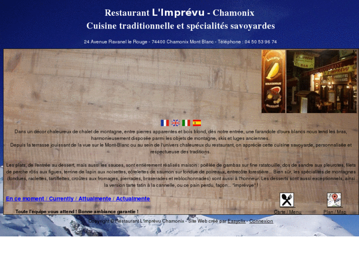 www.restaurant-imprevu-chamonix.com