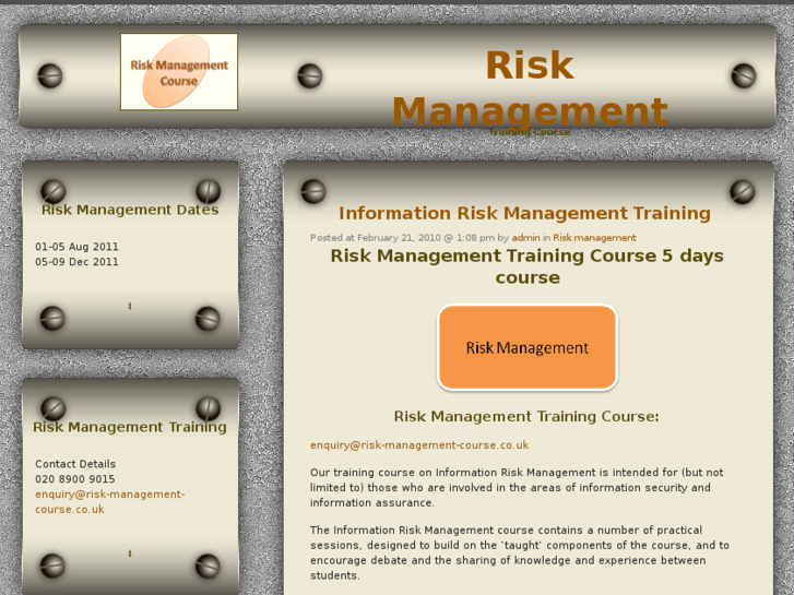 www.risk-management-course.co.uk