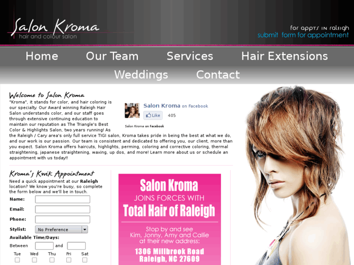 www.salon-kroma.com