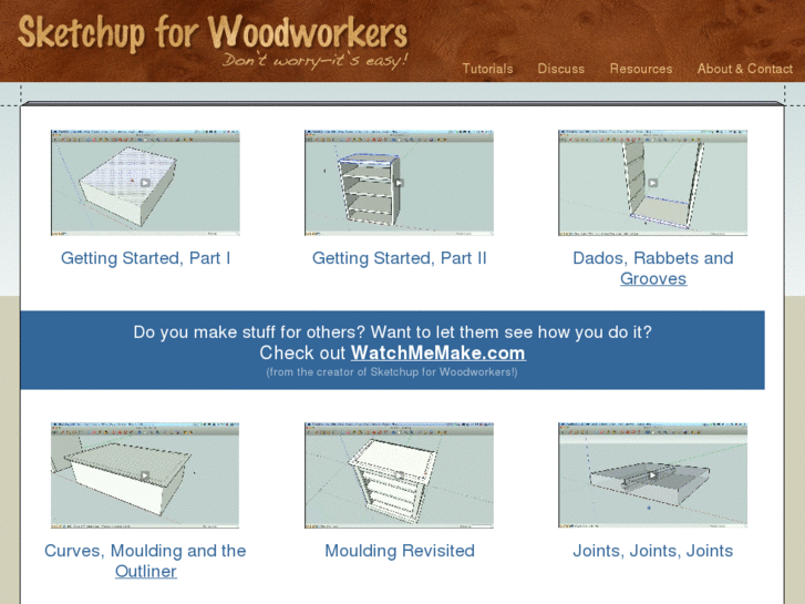 www.sketchupforwoodworkers.com