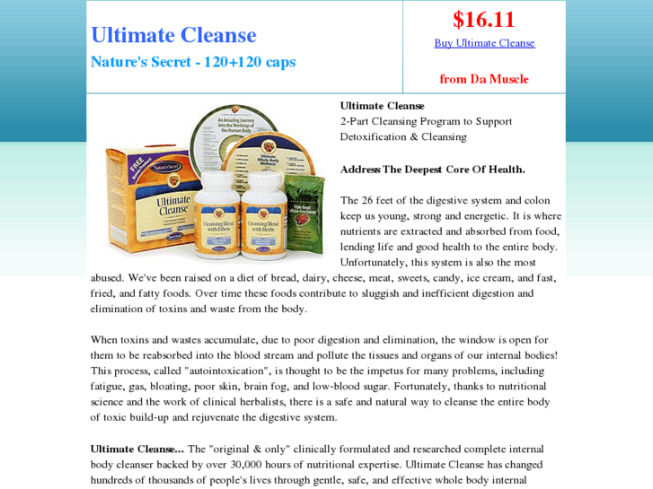 www.ultimatecleanse.net