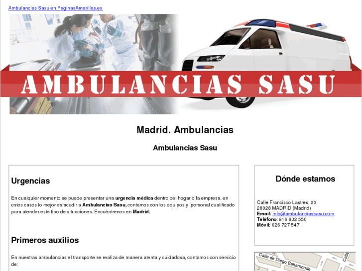 www.ambulanciassasu.com