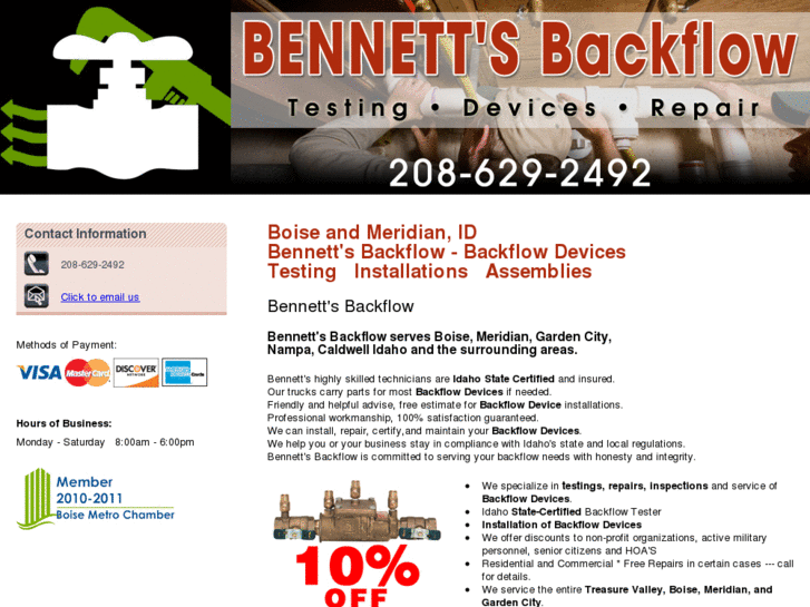 www.bennettsbackflow.com