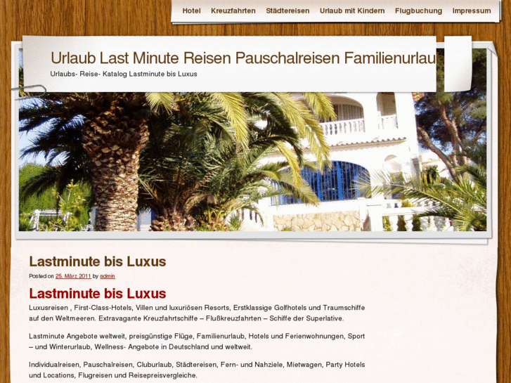 www.lastminute-bis-luxus.com