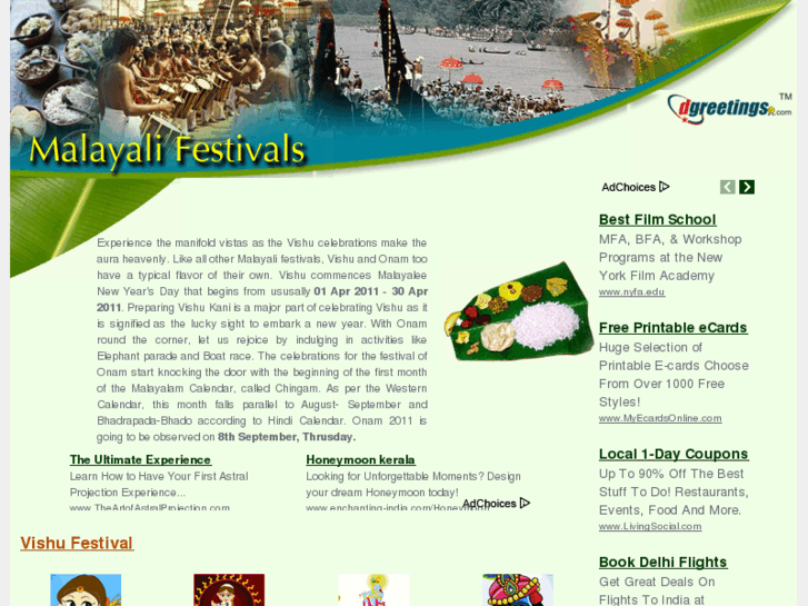 www.malayalifestivals.com