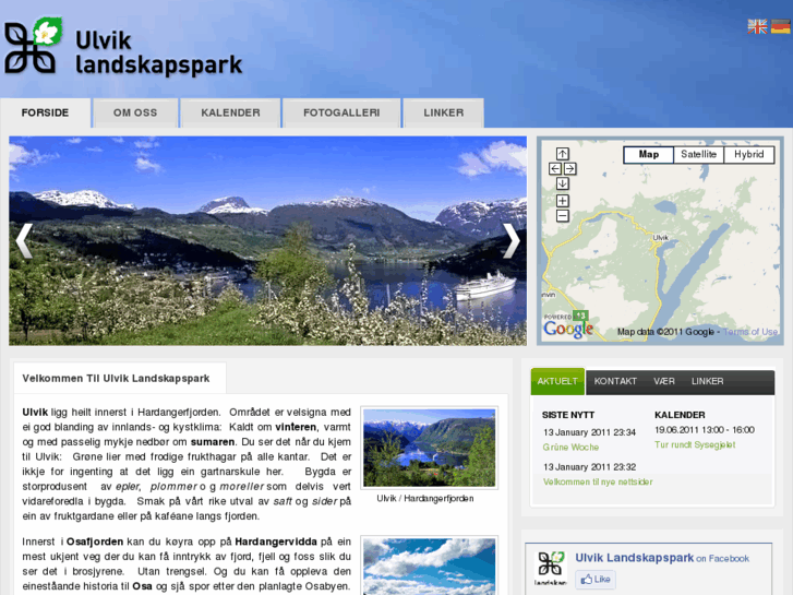 www.ulviklandskapspark.no