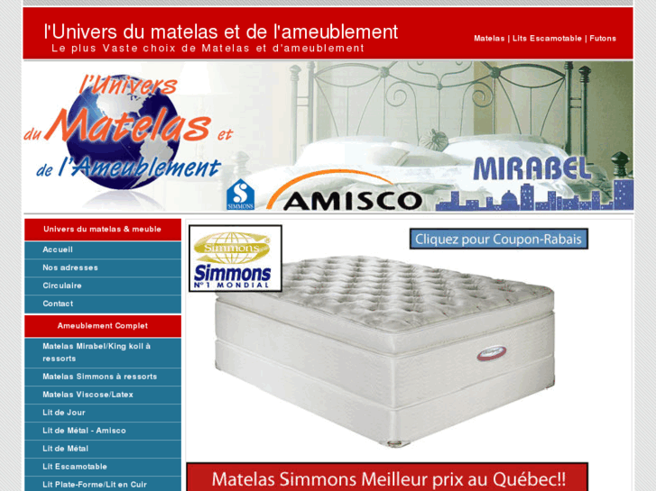 www.universdumatelas.com