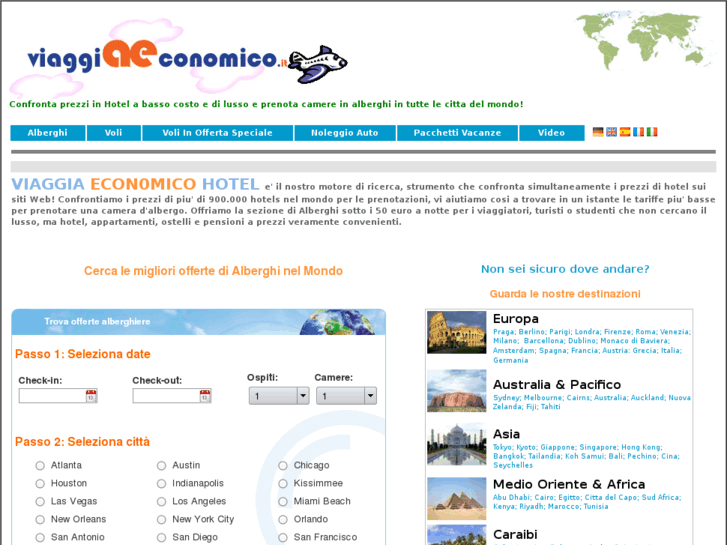 www.viaggiaeconomico.it