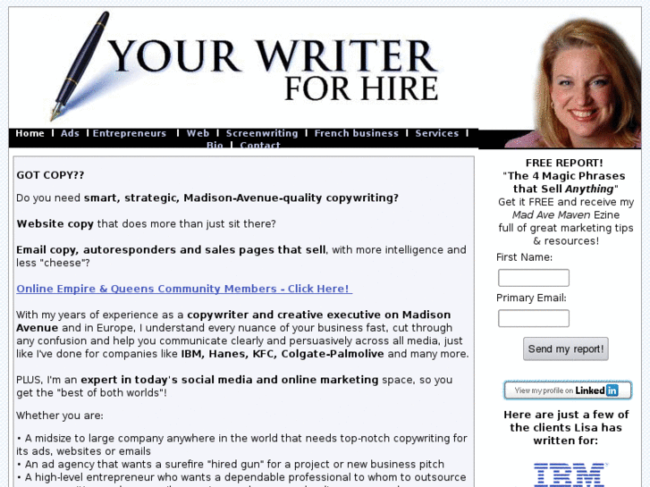 www.yourwriterforhire.com