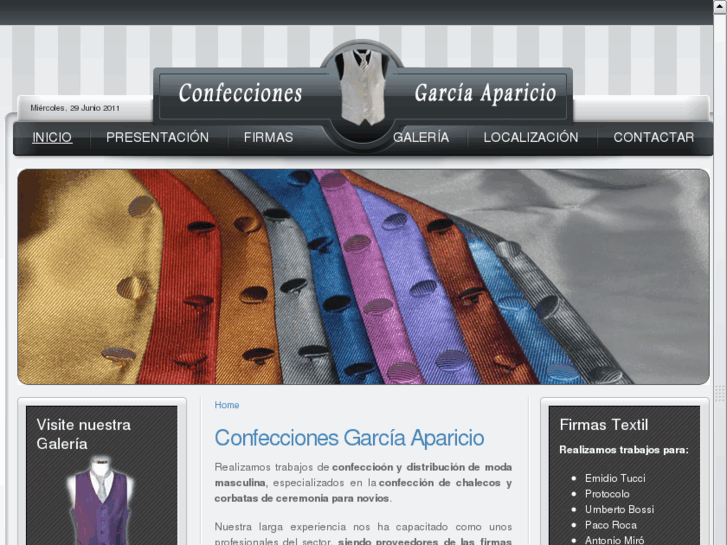 www.confeccionesgarciaparicio.es