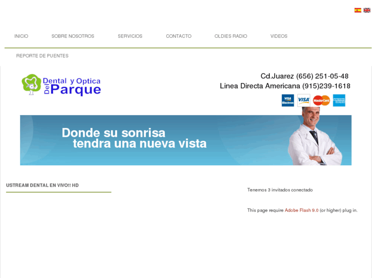 www.dentalyopticadelparque.com