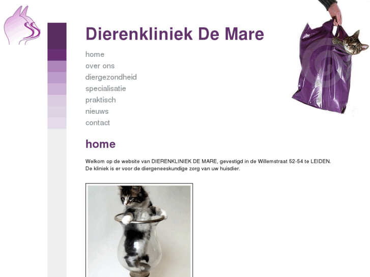 www.dierenkliniekdemare.nl