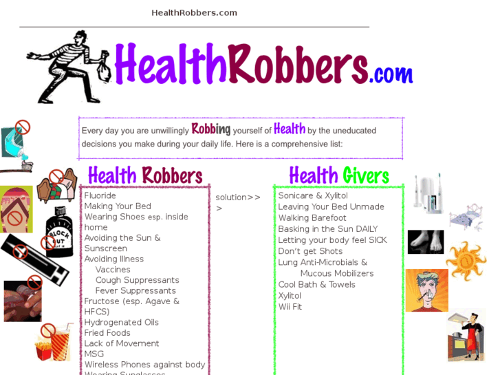 www.healthrobbers.com