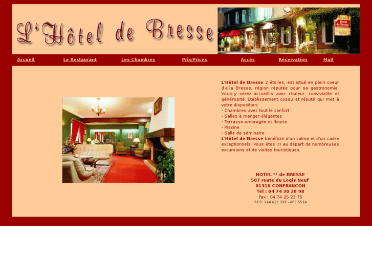 www.hoteldebresse.com