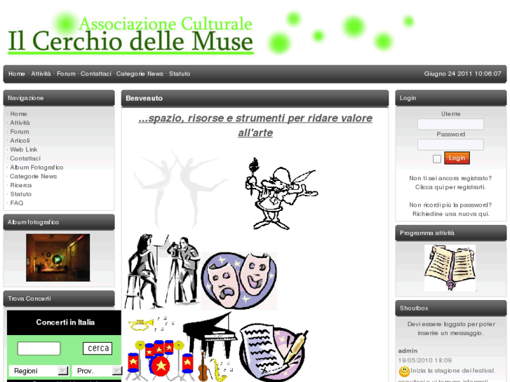 www.ilcerchiodellemuse.it