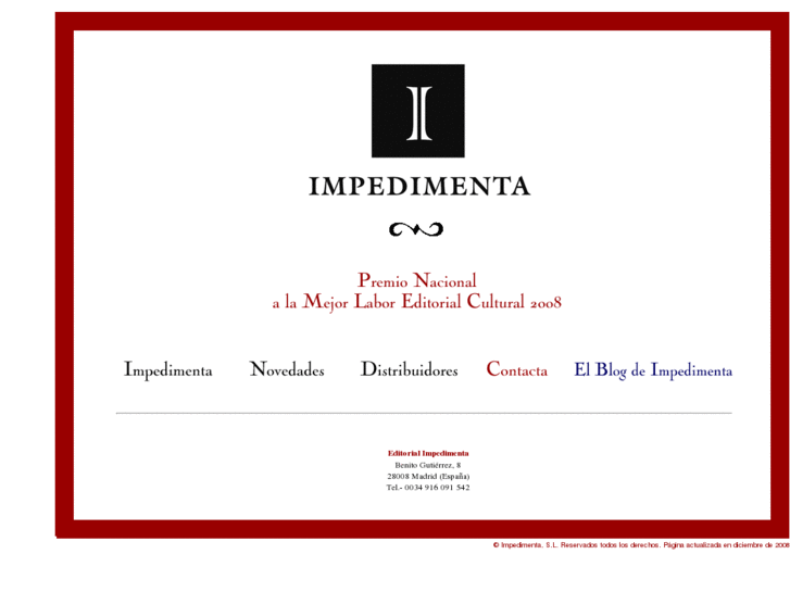 www.impedimenta.es