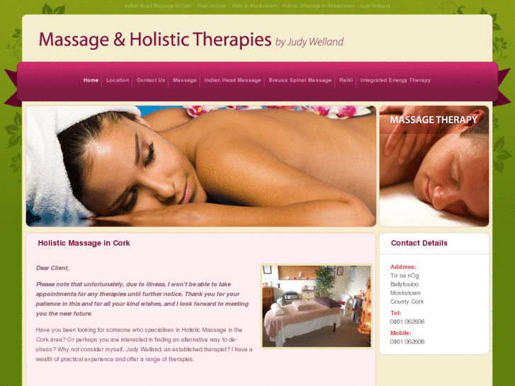 www.massagetherapistcork.com