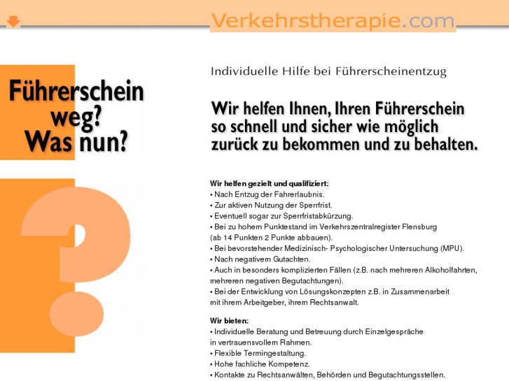 www.verkehrstherapie.com