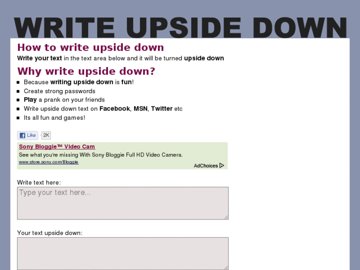 www.writeupsidedown.org