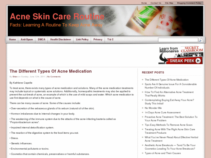 www.acneskincareroutine.com