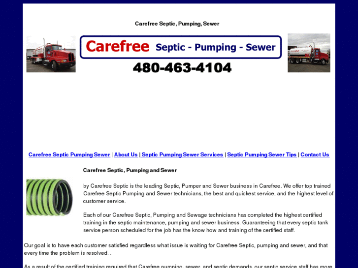 www.carefree-septic-pumping-sewer.com