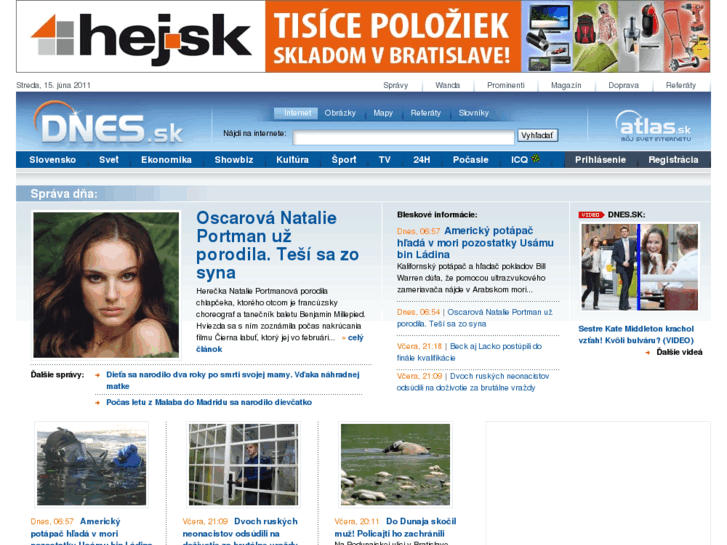 www.dnes.sk