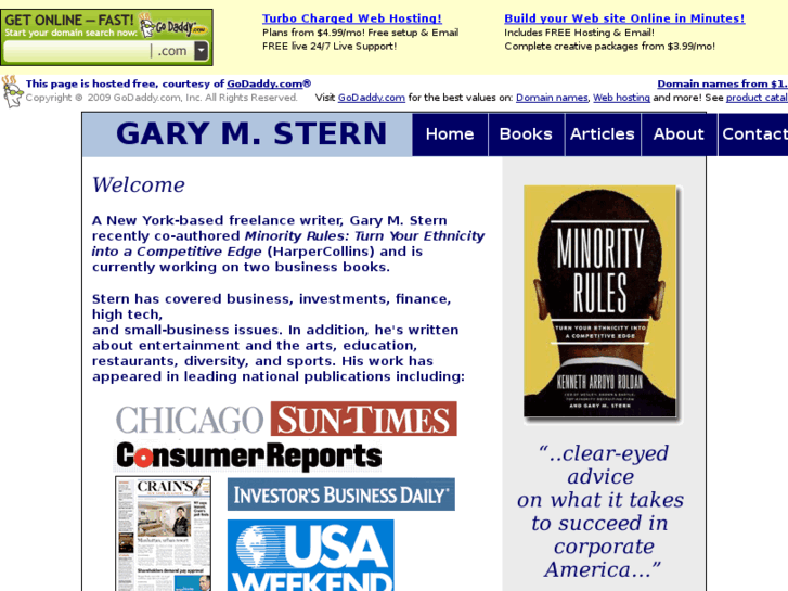 www.garysternwriter.com