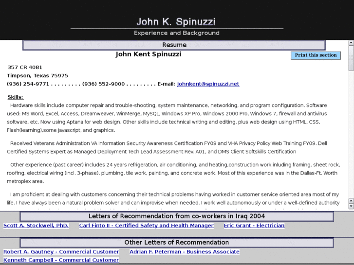 www.johnspinuzzi.com